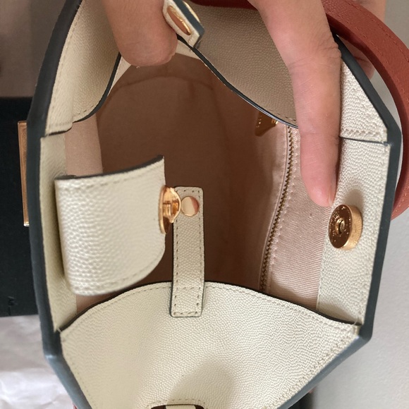 Danse Lente Mini Johnny Leather Hexagonal Bucket Bag - Picture 3 of 9